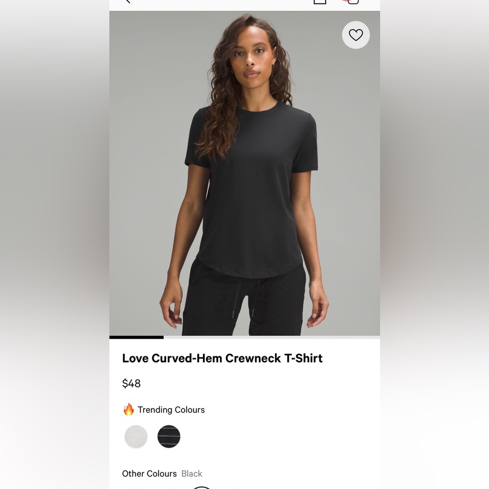 Lululemon love crew